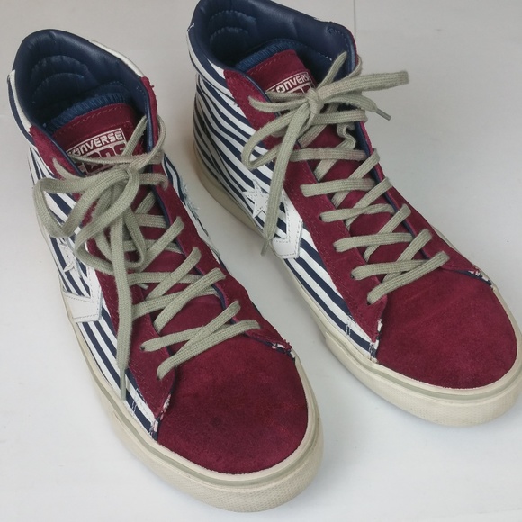 red white blue converse